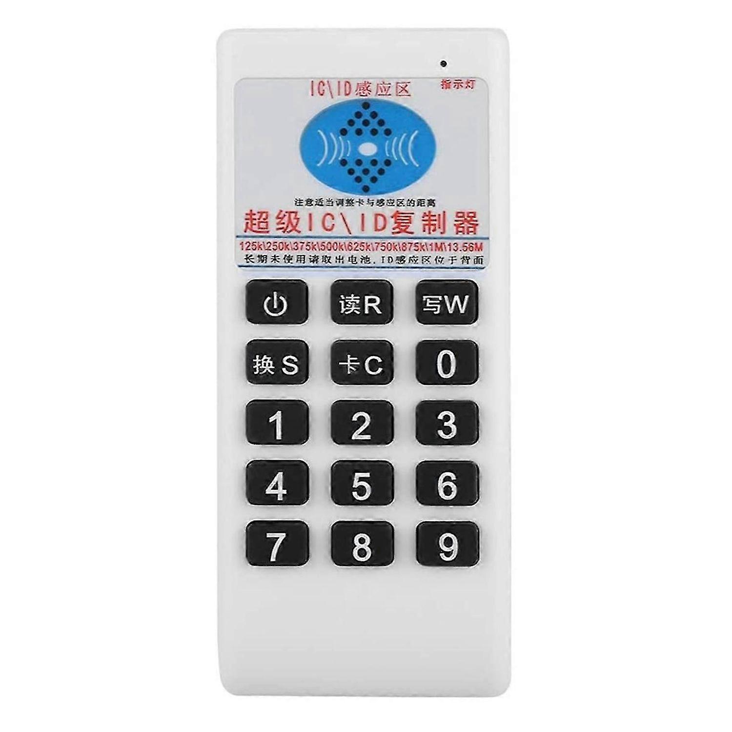 Handheld RFID Copier Reader Writer Duplicator 125KHz 13.56MHz Frequency ID IC Card Programmer