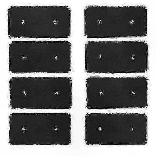 Black Replacement Dryer Filter compatible with Select Models, 8 Pack, Compatible with Various Brands