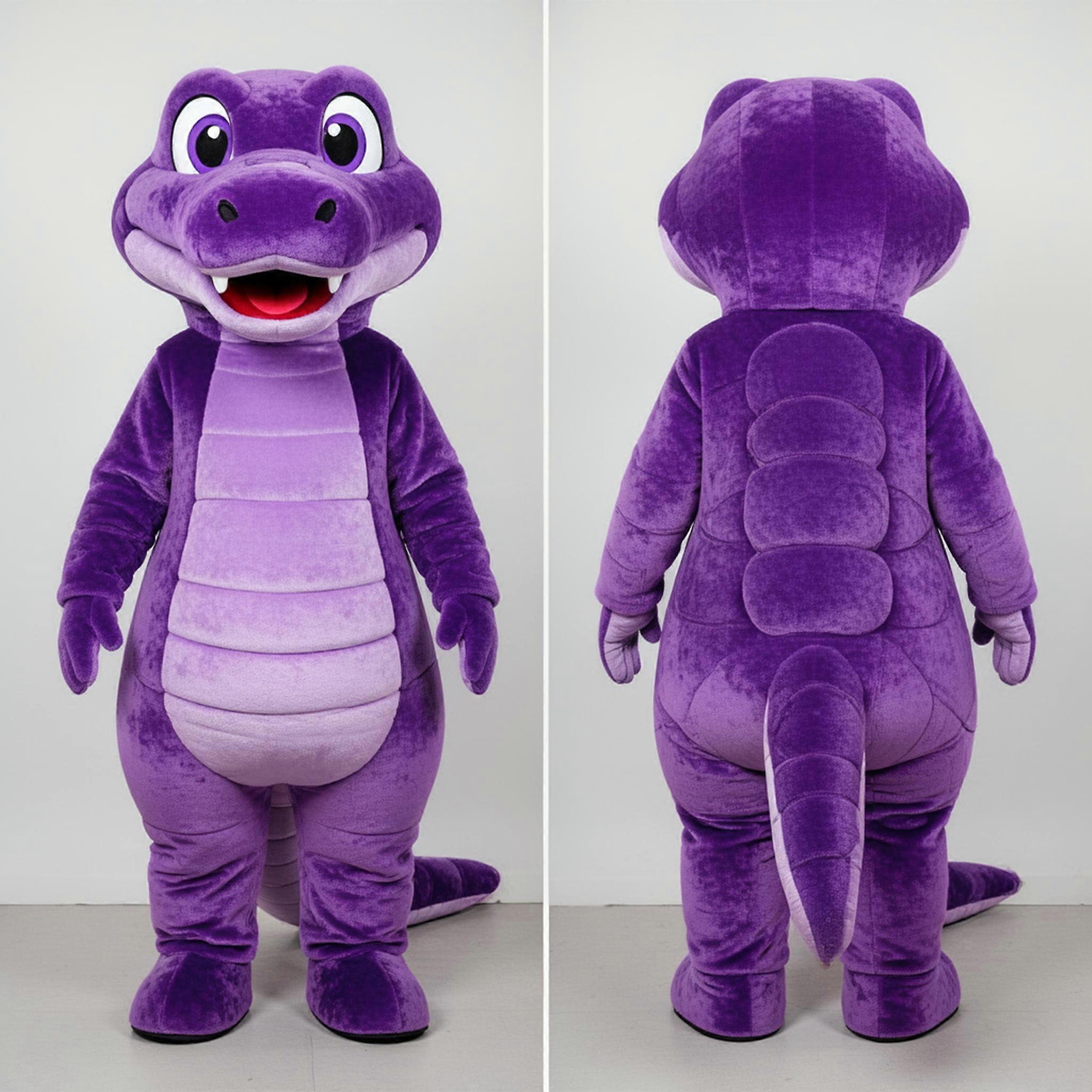 MASTICOT Violet Broad Shouldered Anaconda Mascot