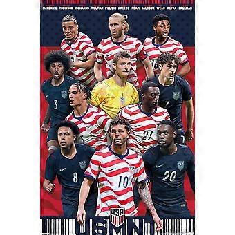 US Soccer US Men's National Team Starting XI Jigsaw Puzzles VRE710