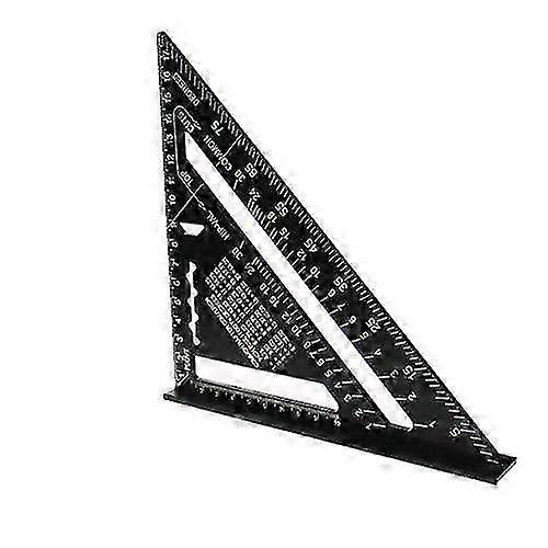 Triangle Ruler Angle Protractor-speed Metric/Imperial Square Measuring Ruler