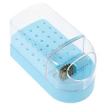 Nail Drill Bits Storage Box for Organizing Nail Grinding Head Holder