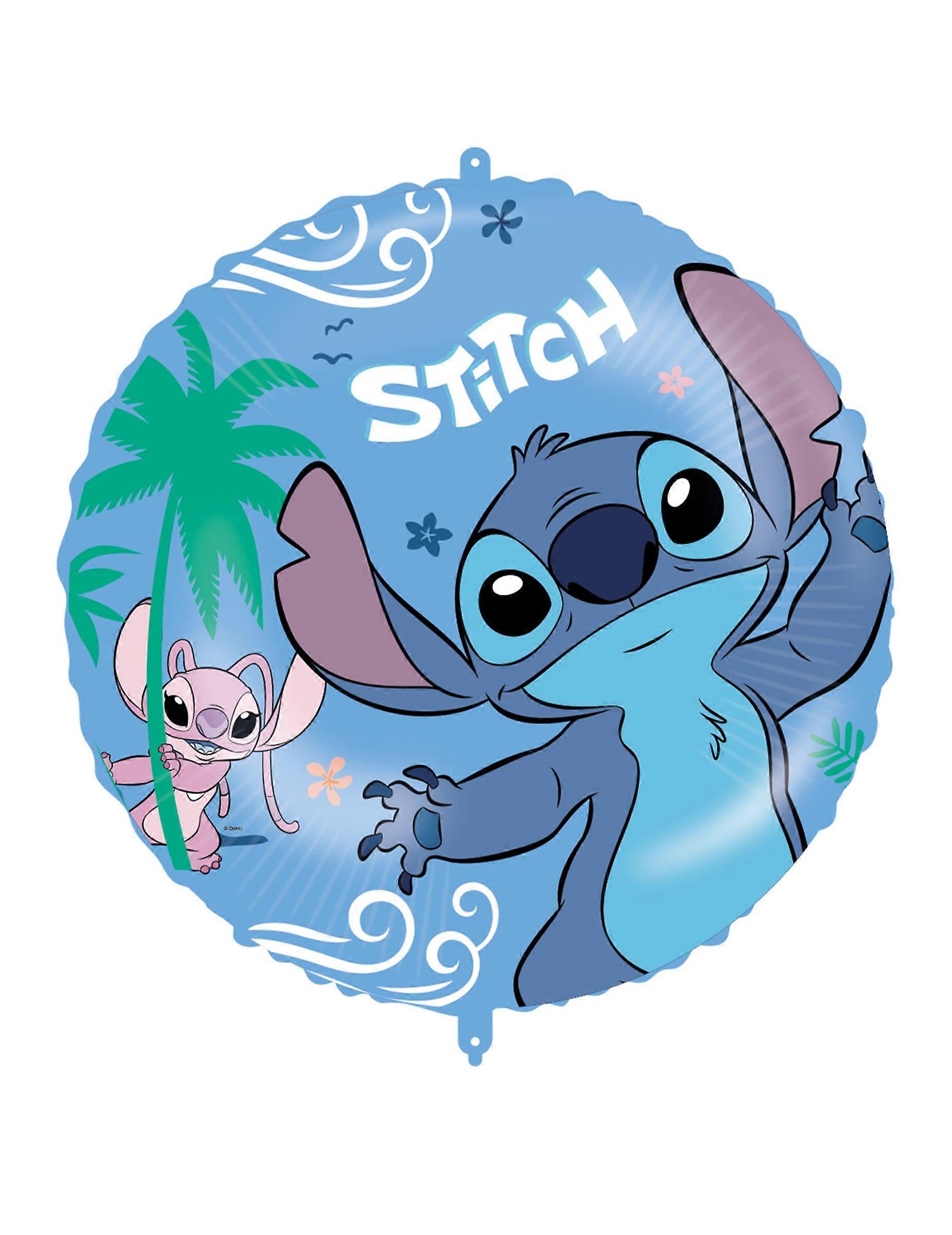 Stitch round foil balloon 46 cm