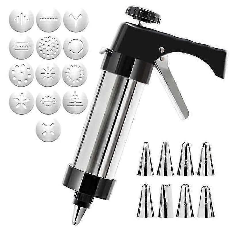 Stainless Steel Manual Cookie Press Kit
