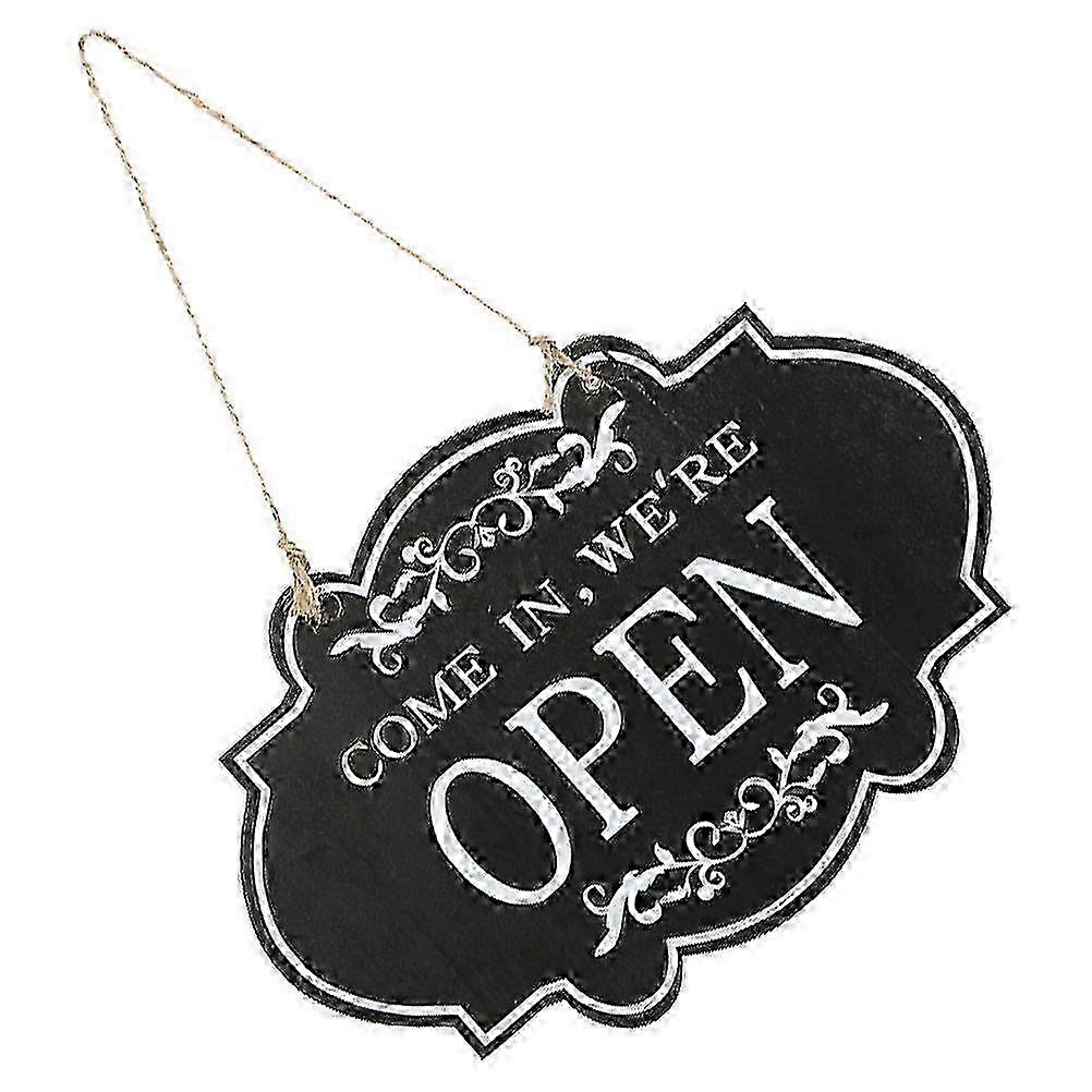 Durable Wooden Open Closed Indicator