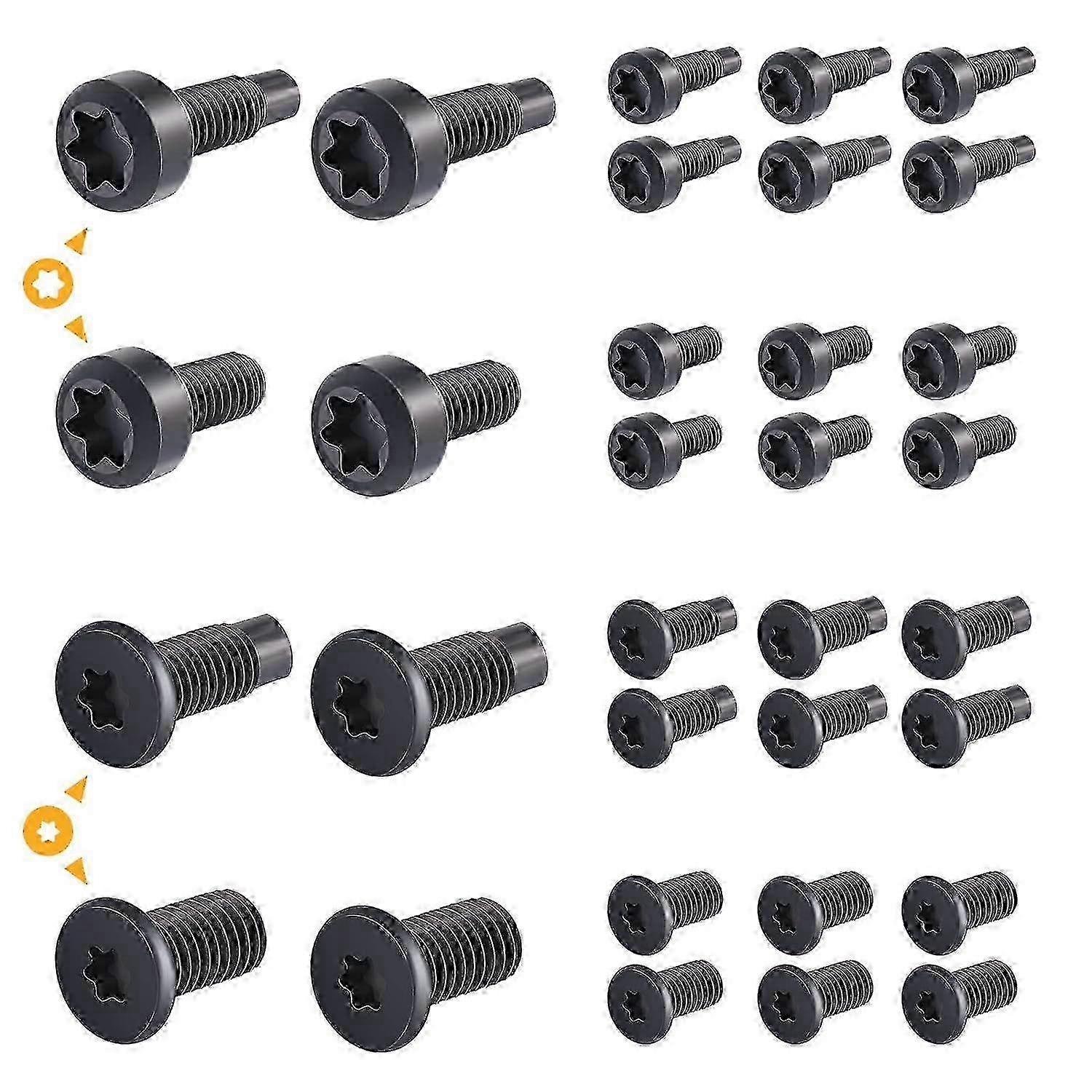 Ring Pro Elite Screw Replacement Kit Black