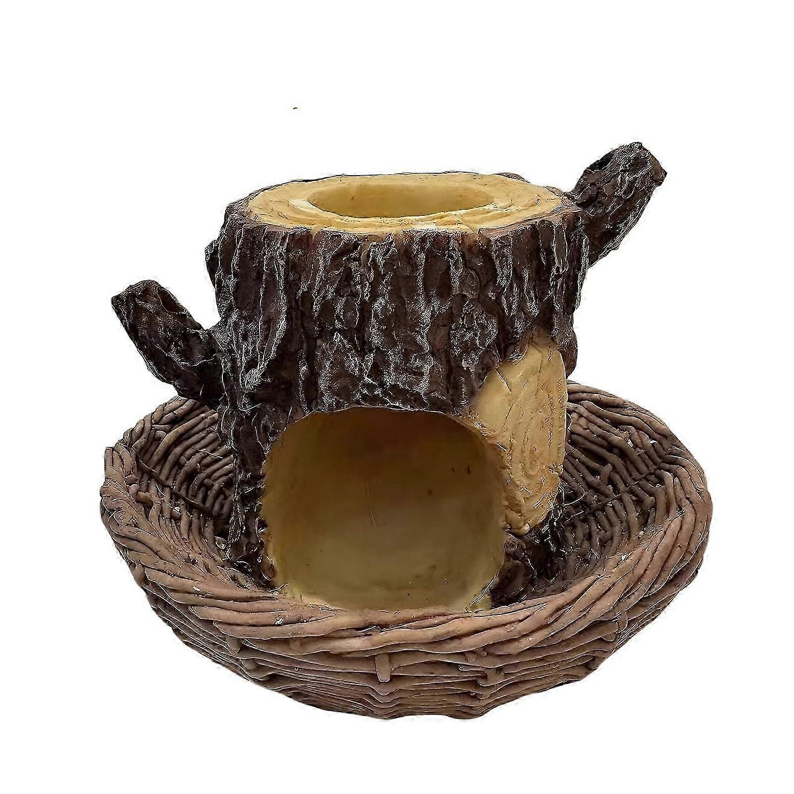 Realistic Hanging Ceramic Bird Feeder