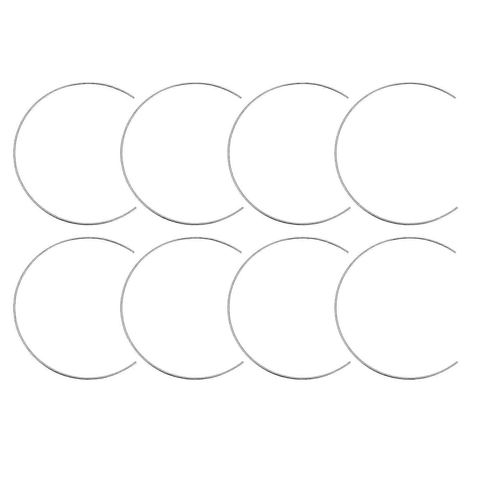 Dreamcatcher Materials DIY Half Circle for 8Pcs Dreamcatcher Craft Frames