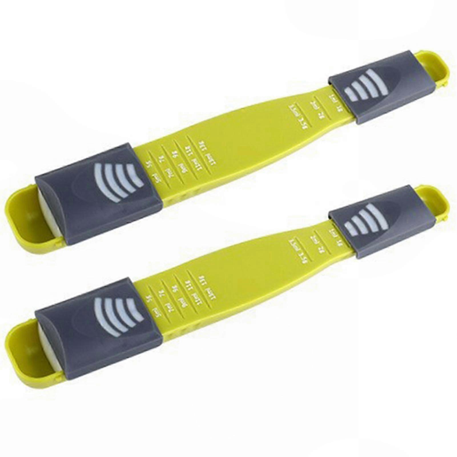 Kitchen Measuring and Scooping: Double-End Measuring Spoon with Multifunctional Markings