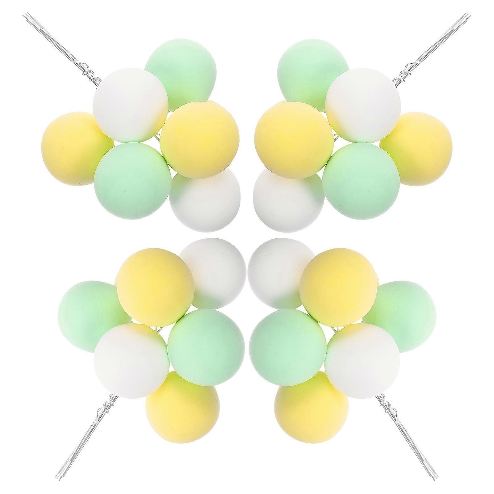 Balloon Plugin Balloon Topper for Cake Decoration 4Pcs Birthday Wedding
