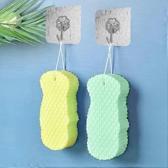 Super Soft Exfoliating Sponge With Hook Up. 3d Shower Brush Body Sponge Gift
