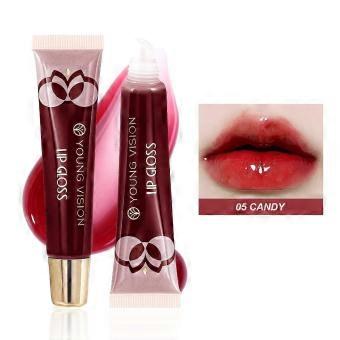 Plumping Lip Glow Oil Fruit Extract Tinted Balm Gloss Color Changing Moisturizing Care PH Non-sticky Longlasting Nourishing Repairing Lipstick 17ml