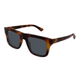 Gucci GG2242S 002 Full Rim Tortoise Men Square Sunglasses UV2 Original