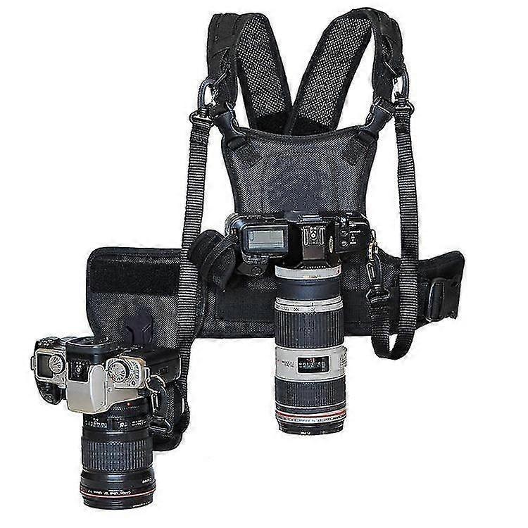 Camera Carrying Chest Harness System