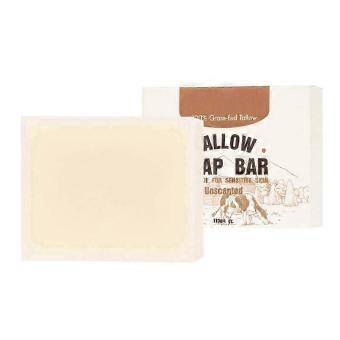 Handmade Tallow Balm Soap - Cleansing Beauty Soap for Face & Back, Oil Control & Moisturizing Effect - 113g/4oz Bath Wash Barh core