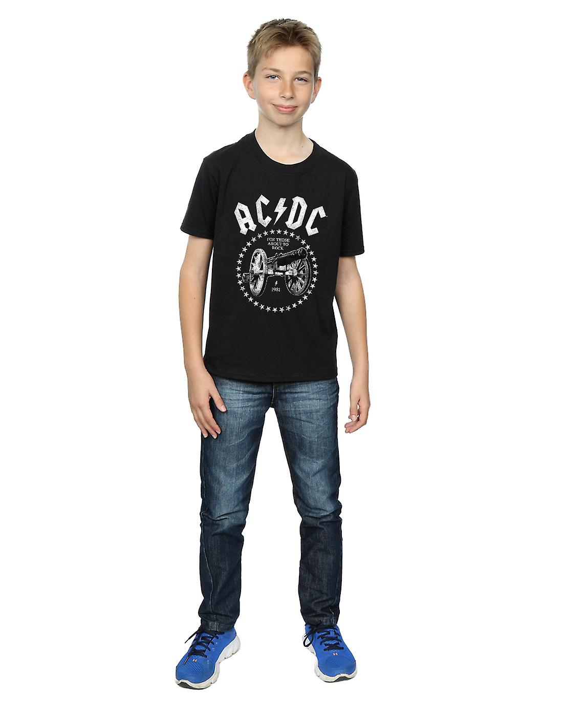 AC/DC Boys We Salute You Cannon T-Shirt | Fruugo US