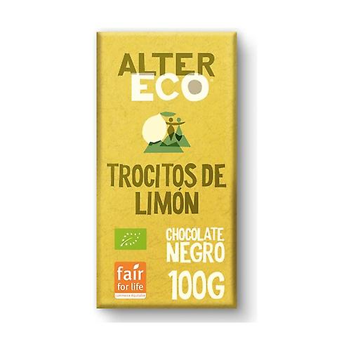 Dark chocolate with organic lemon 100 g