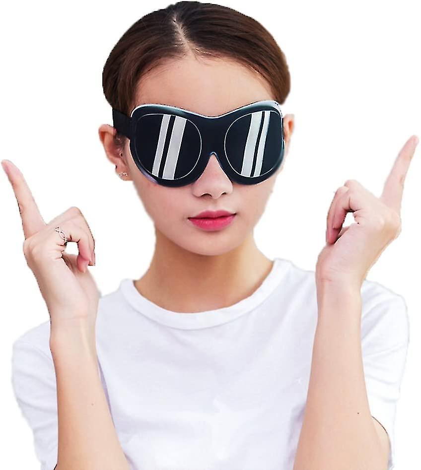 3d Funny Eyeshade Soft Sleep Eye Mask With Adjustable Head Strap (men's) (santanxing)