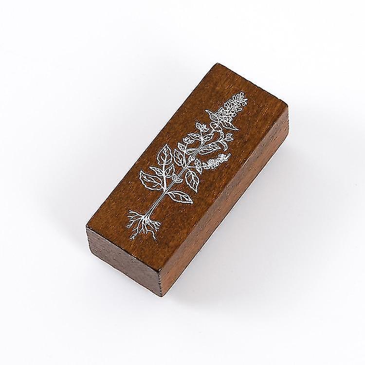 B Vintage Laboratory Plant Label Glass Bottle Rubber Stamp For Scrapbooking