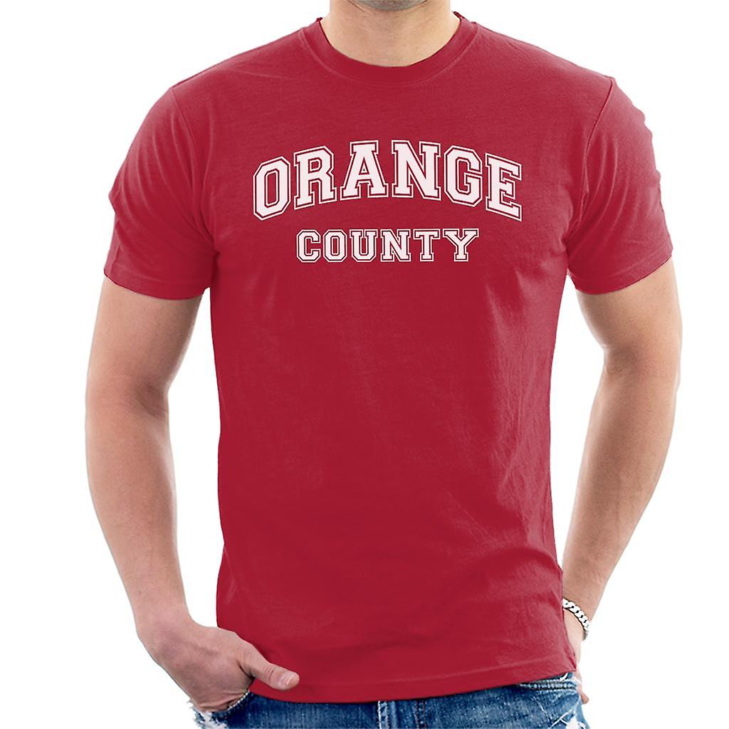 Orange County College tekst mannen T-Shirt