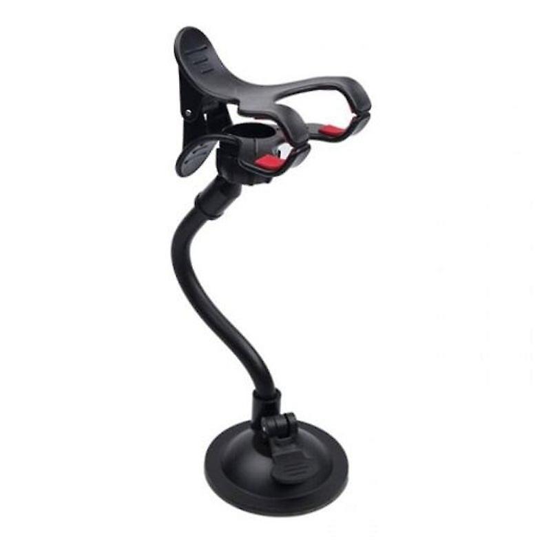 Universal Sucked Type Windshield Car Phone Holder Black Mounts & Holders