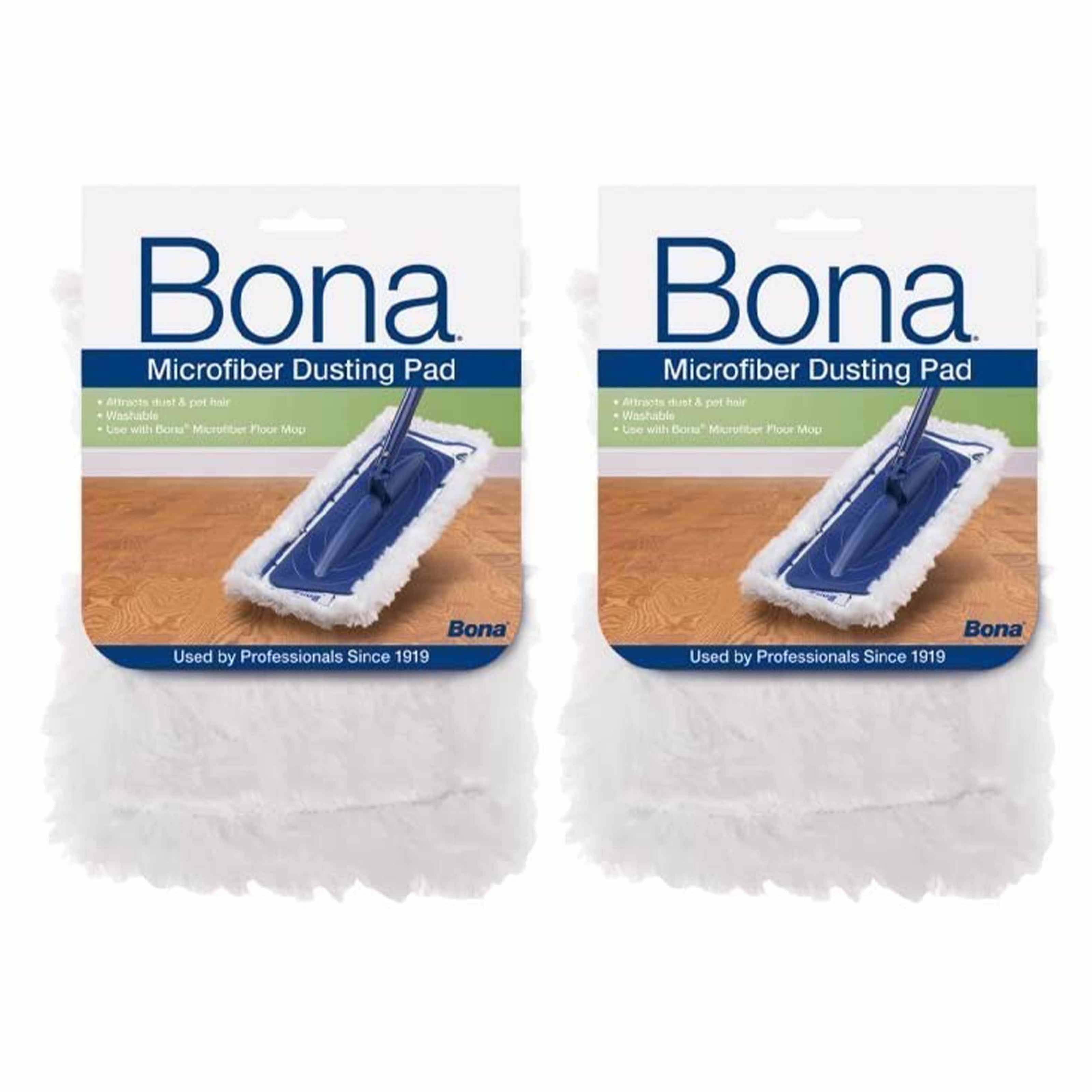 2X Bona Dusting Pad pentru utilizare cu Bona Spray Mop.