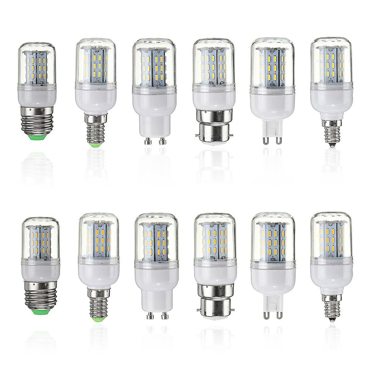 Dimmable 4w Led Corn Light Bulb Lamp - E27 E14 E12 G9 Gu10 B22 4014 Smd Ac220v