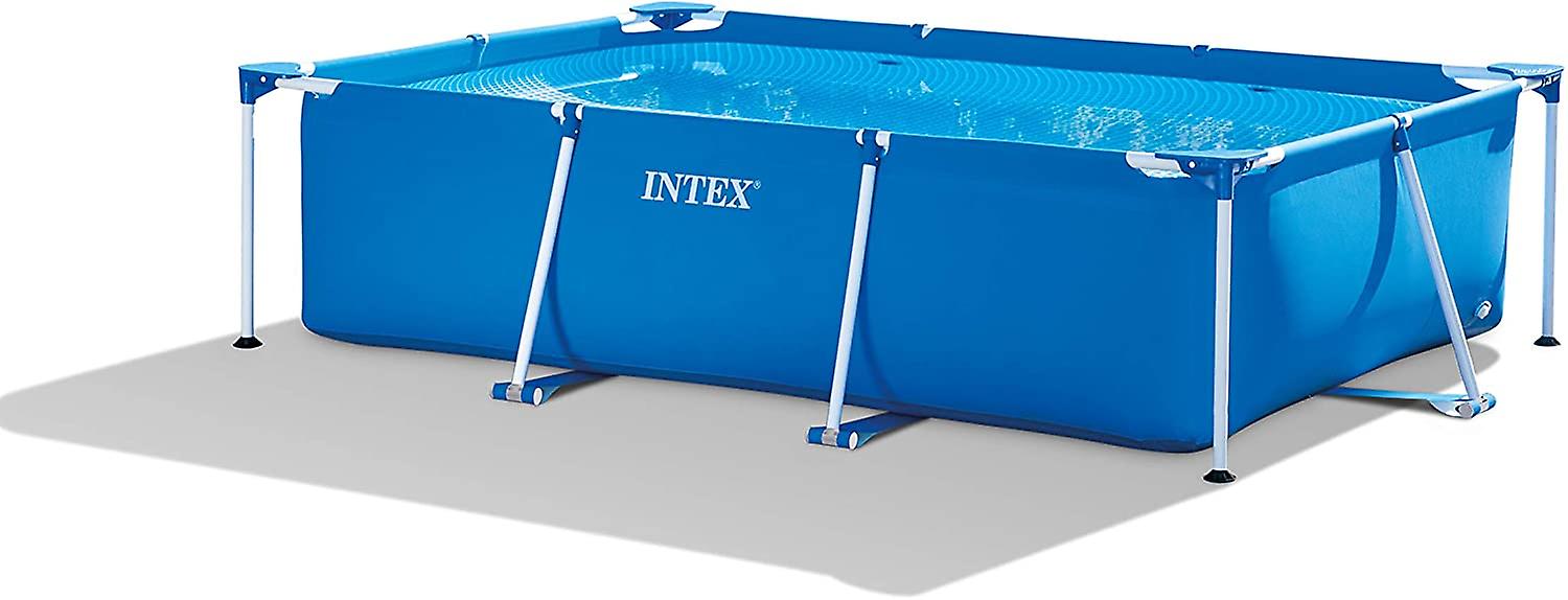 Intex Metal Frame Rectangular Pool 300 X 200 X 75cm