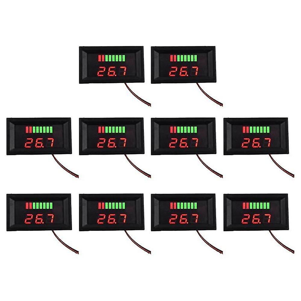 Car Battery Charge Level Indicator 72v Display Led