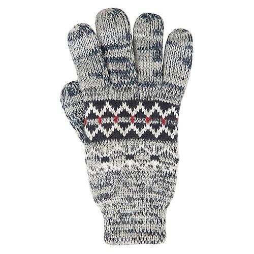 Mountain Warehouse Mens Thinsulate Fair Isle Gloves