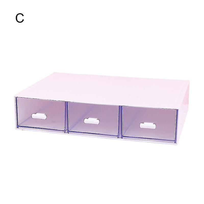 Storage Case Stackable Multi-function Stylish Simple Makeup Organizer Box Home Organization Q