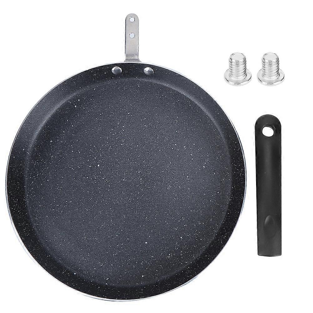 Non‑Stick Frying Pan Radiant‑Cooker Induction Cooker Cooking Tool for Breakfast Pancake Egg Pizza(10in Large Size )