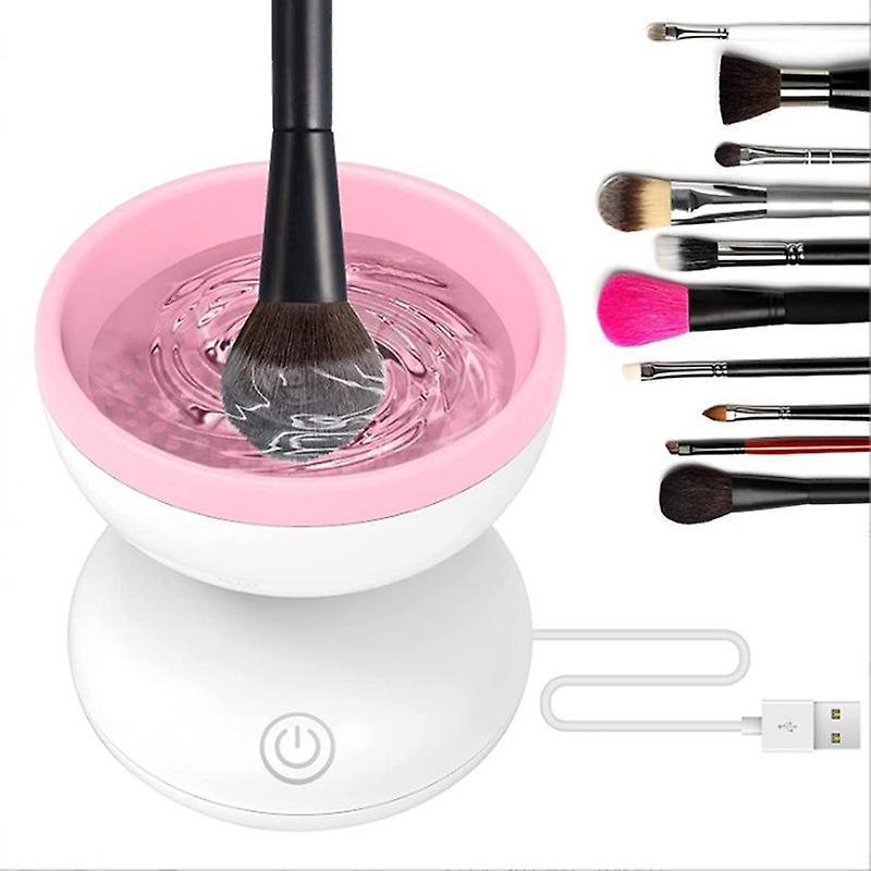 Makeup Brush Cleaner Machine With USB Charging Cosmetic Brush Cleaning Tool