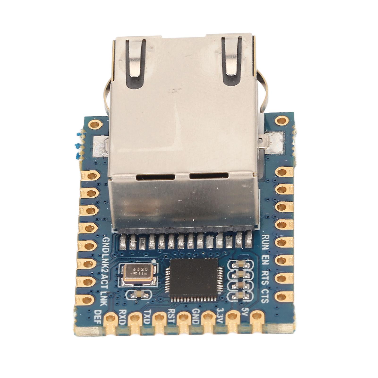 TTL UART to Ethernet Mini Module Support ETHERNET IP TCP UDP HTTP ARP LCMP DHCP DNS Highly Integrated Ethernet Module 