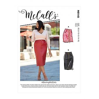 Cartamodello McCall's M8149RR Gonne E Pantaloni Taglie Forti (18W-24W), Livello Intermedio