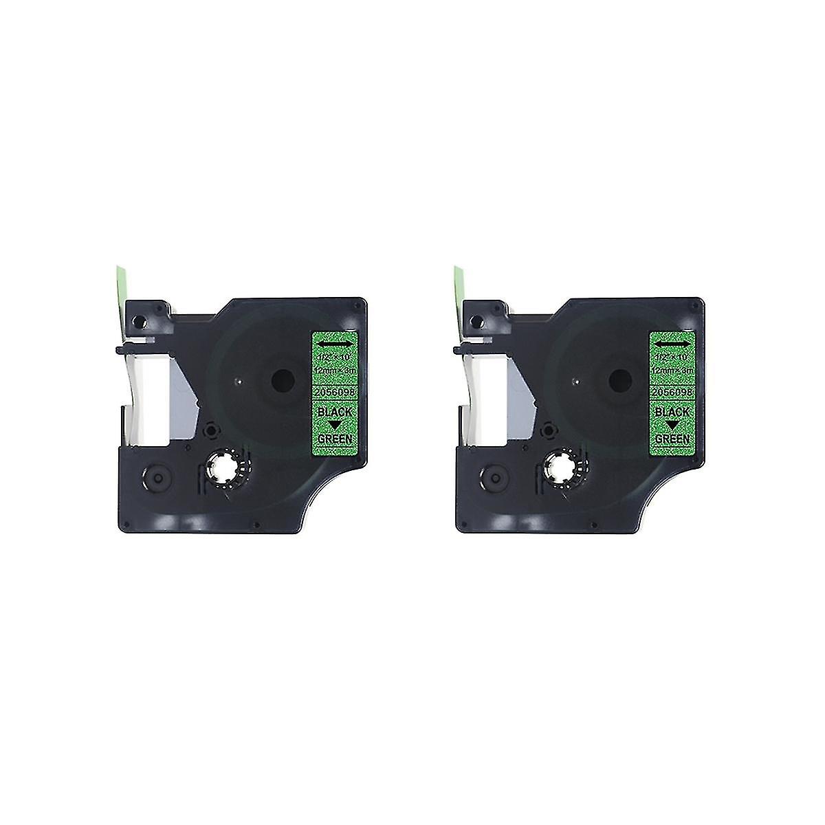 2pcs pour Letratag -pnp -150 -160 Series Printer Label Ribbon 12mm Label Tape Glitter Label Ribbon