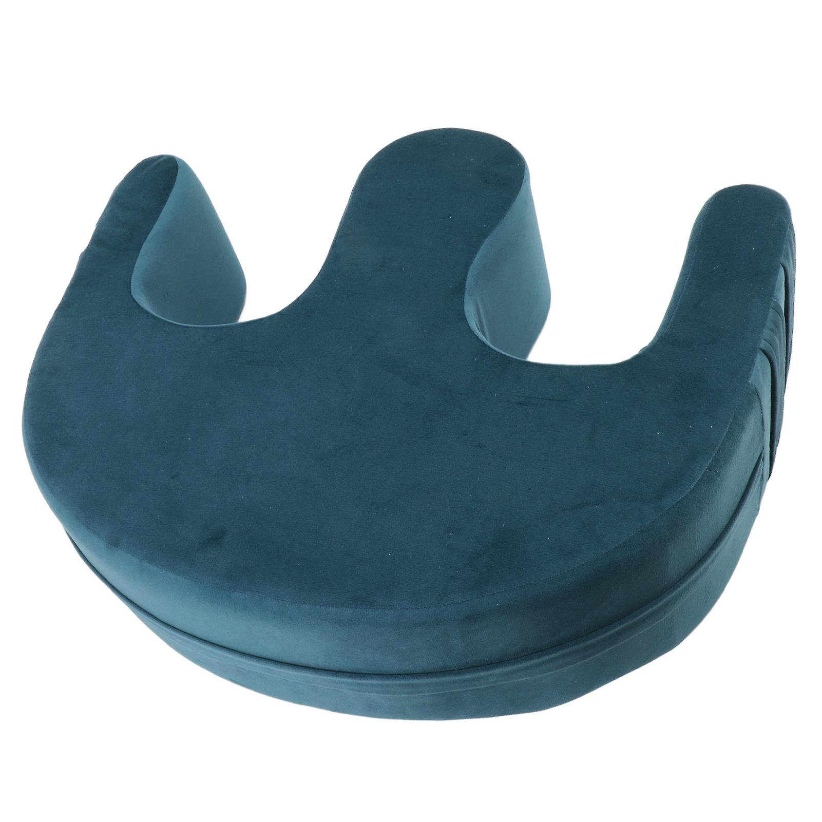 Patient Turning Device U Shaped Multifunctional Turning Pillow Bedridden Nursing Supplies For The Elderly 13cm Purplish Blue 