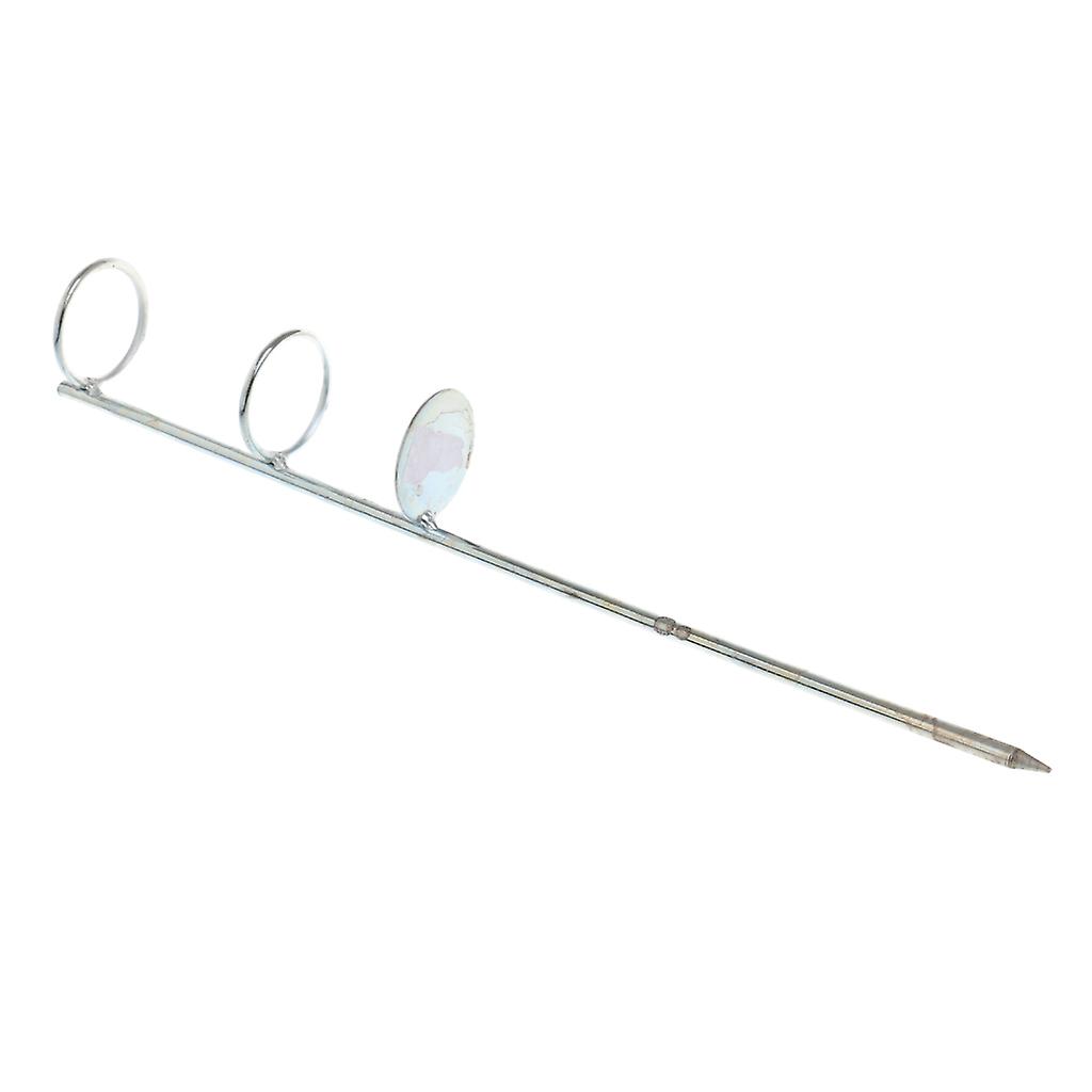 Support de canne à pêche en acier inoxydable Support de support de poteau Support de support 30cm
