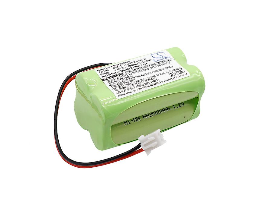 Battery for Lithonia D-AA650BX4 it Signs Daybright CUSTOM-145-10 OSA152 2000mAh