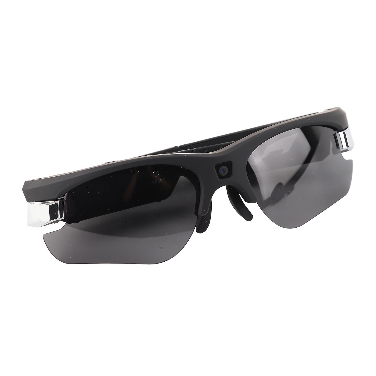 1080P Camera Glasses HD 30FPS Black, 256GB Storage Support