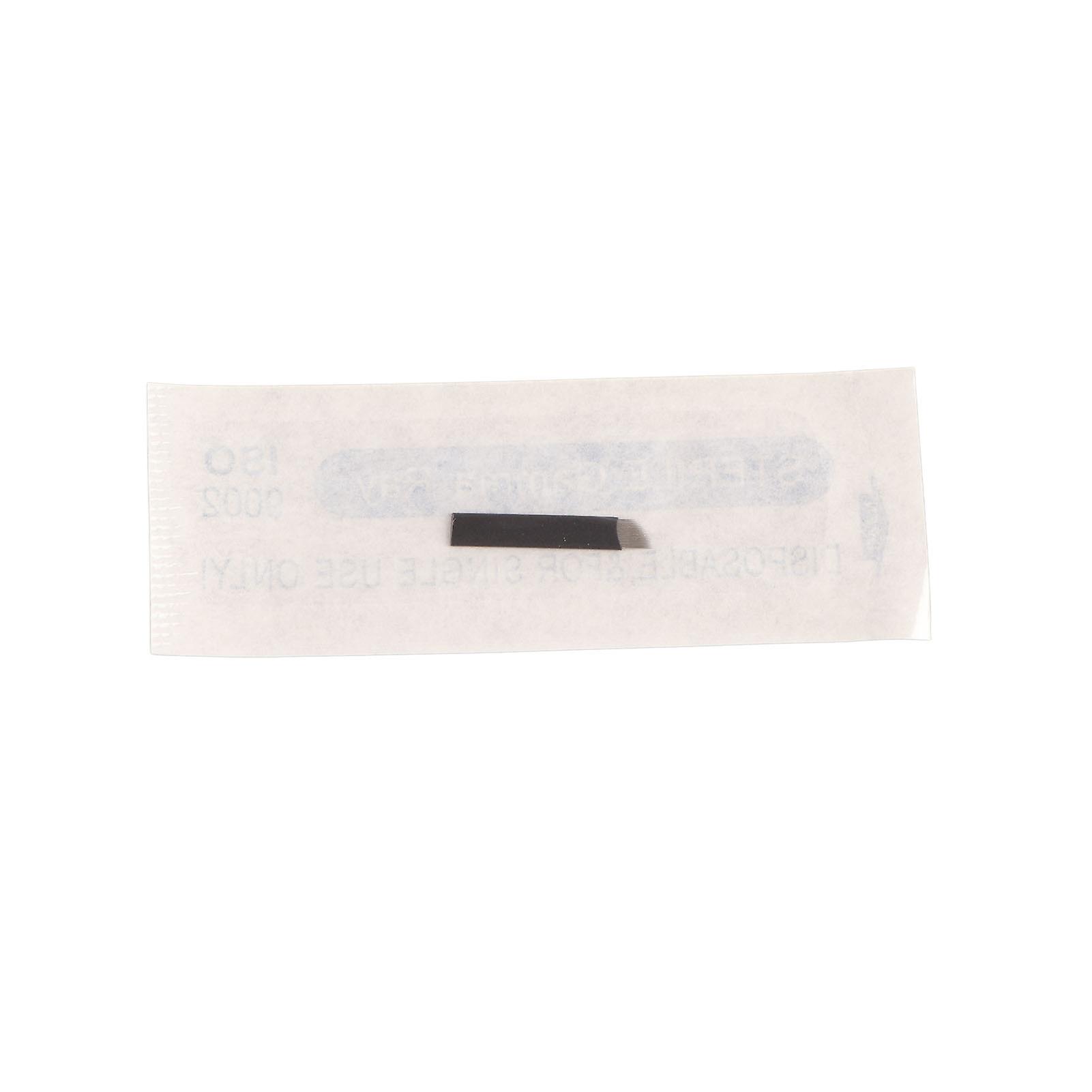 50Pcs Eyebrow Microblading Needles Blade Fine Tattooing Semi Permanent Makeup Hand Tools 0.18mm