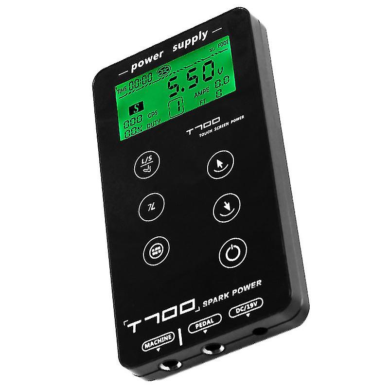 New Tattoo Power Supply T700 Upgrade Digital Lcd New Mini Led