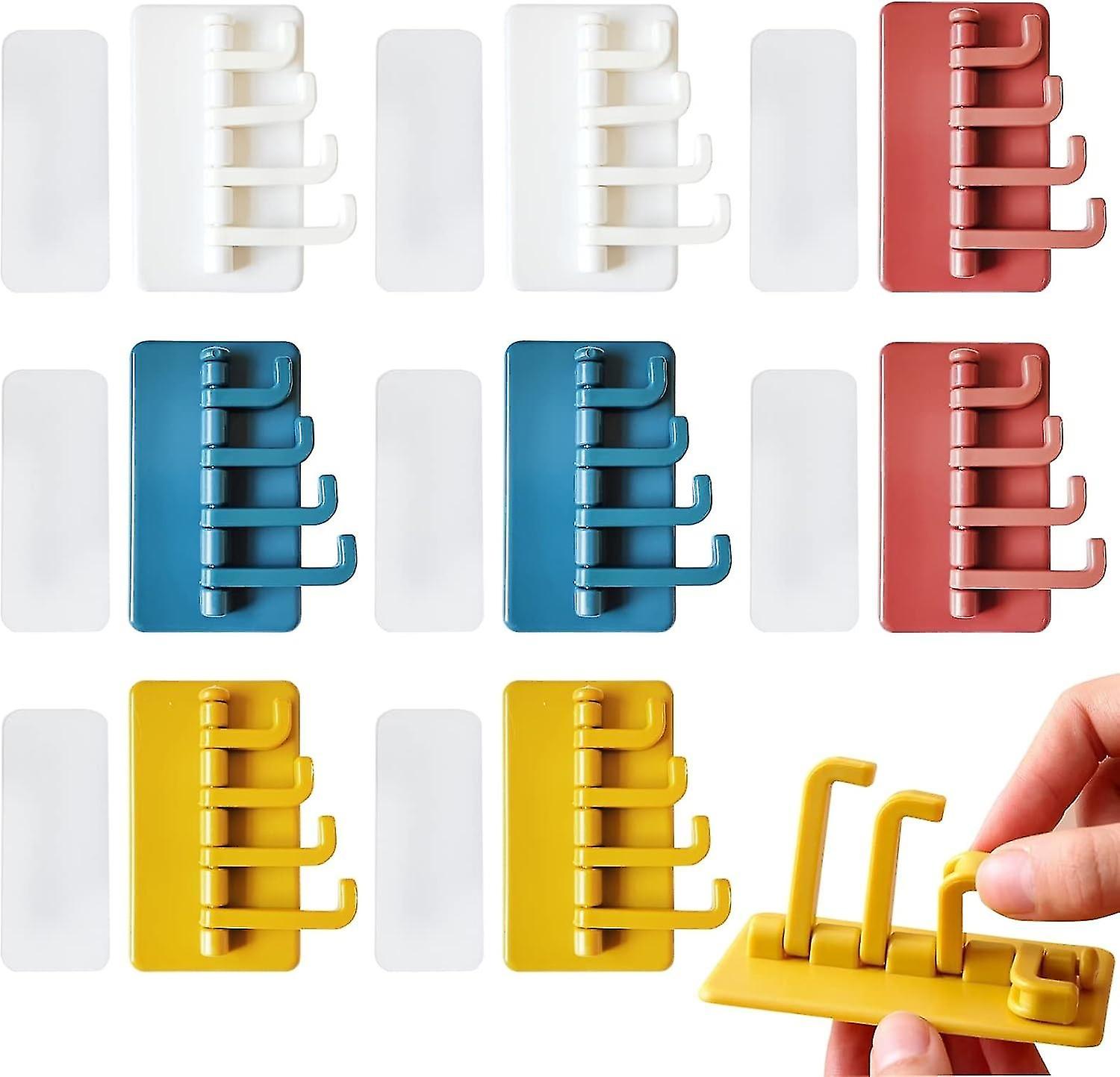 Hook with swivel arm for hanging