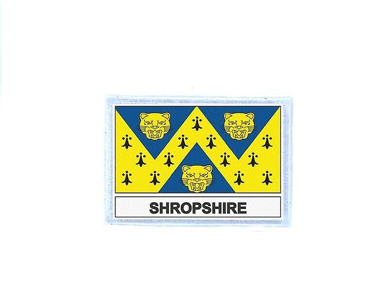Ecusson patch badge prints flag kingdom united shropshire