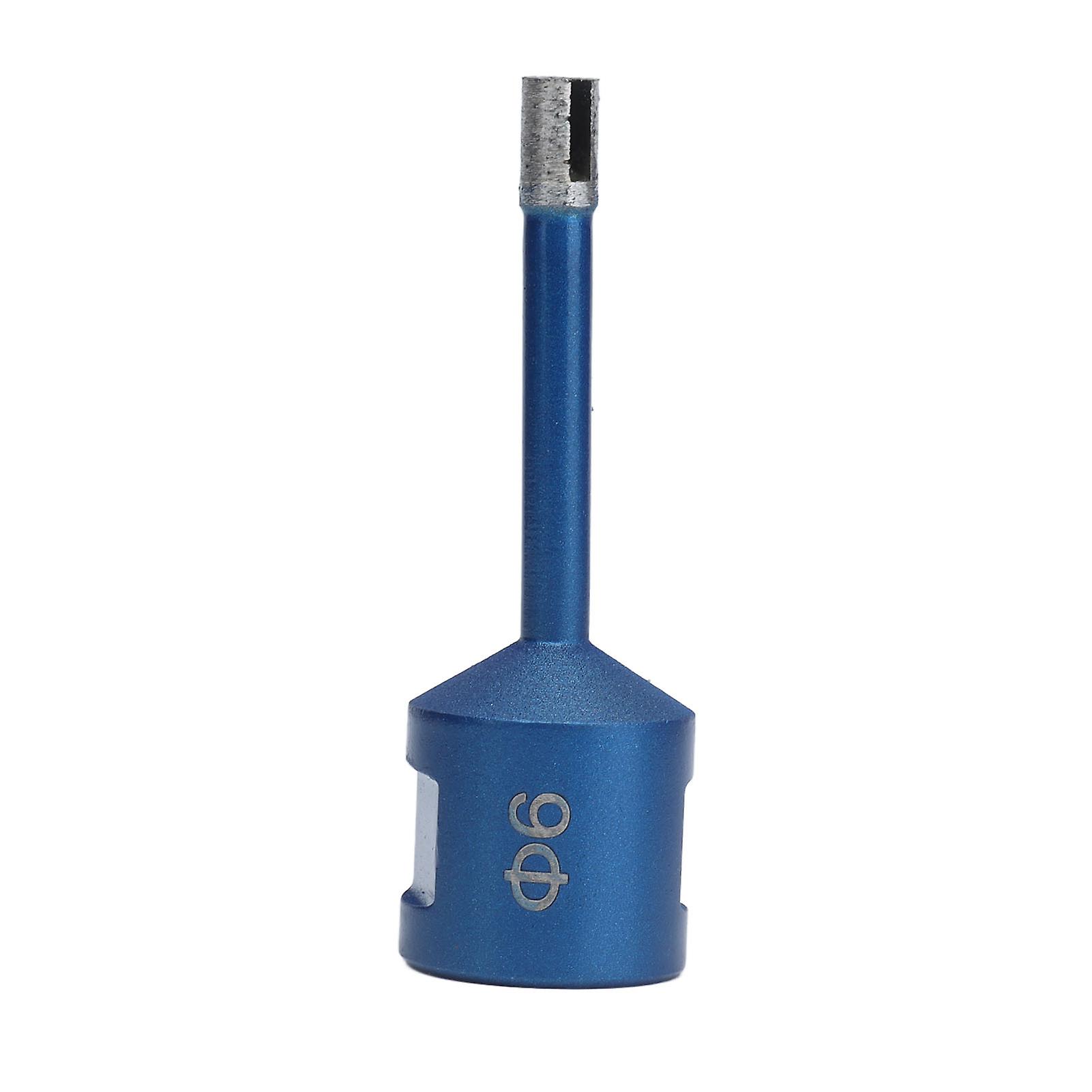Qukaim Diamond Hole Saw Diamond Hole Opener Drill Bit, Sintered Diamond Hole Saw for Marble and Granite, M14 Female Thread, 6 mm, Ideal for Stone
