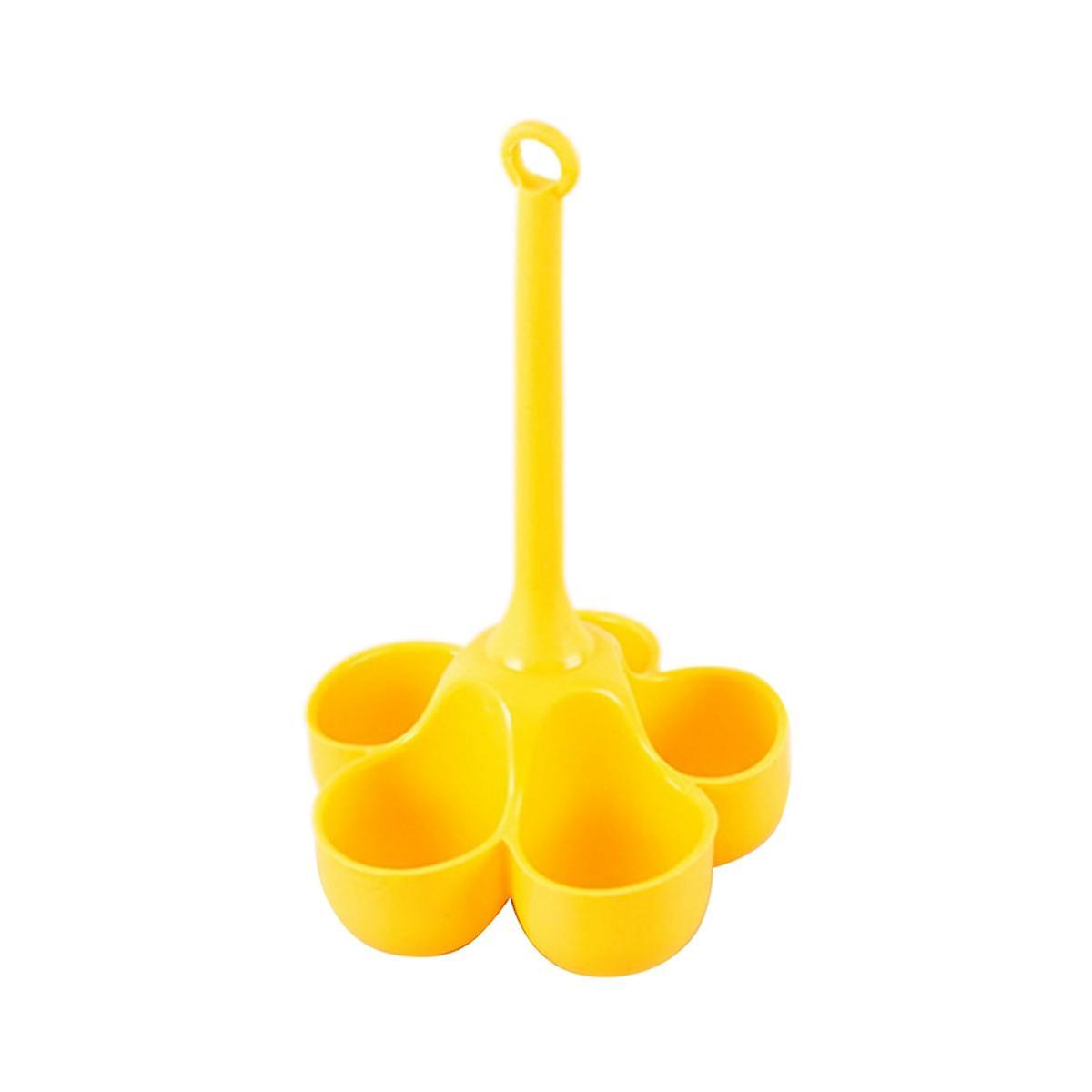 5 Hole Silicone Egg Cooker High Temperature Resistant Steamed Egg Tray Food Grade Complementary Foo