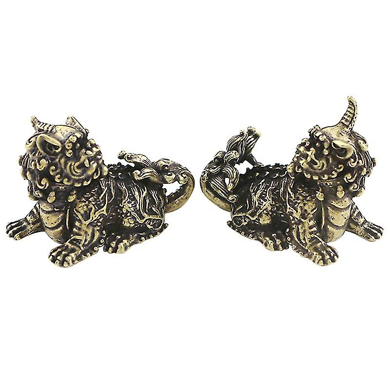 1pair Feng Shui Kylin Decor