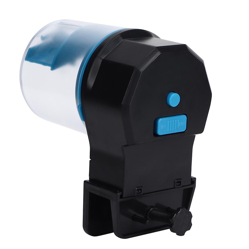 Automatic Fish Feeder Timer ABS 210ML Large Capacity Blue