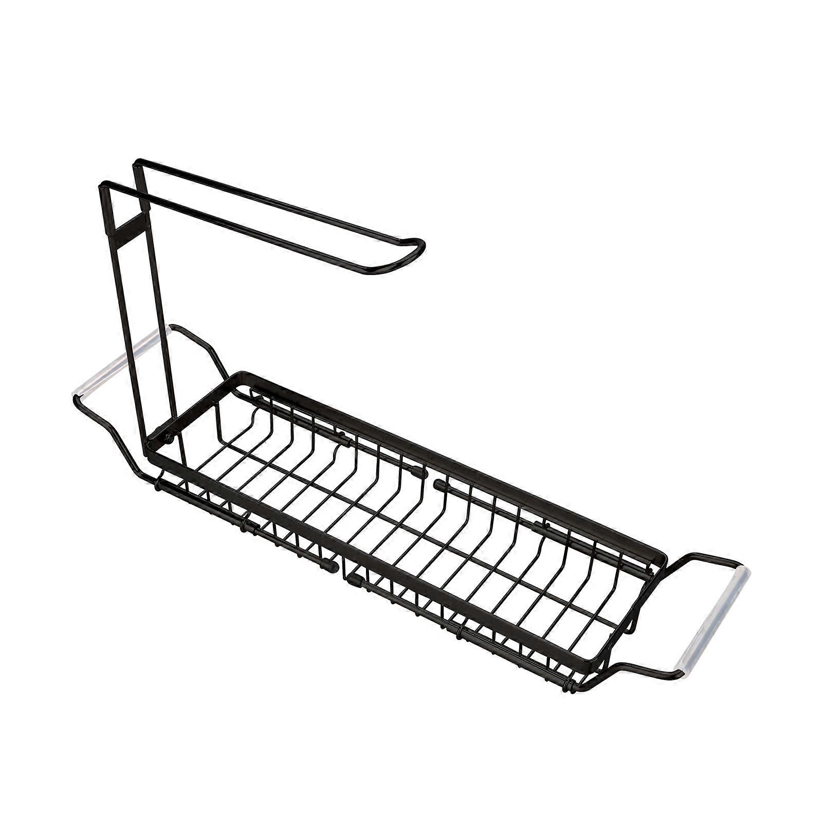 Kitchen Sink Rack Retractable Multipurpose Storage Rack for Kitchen