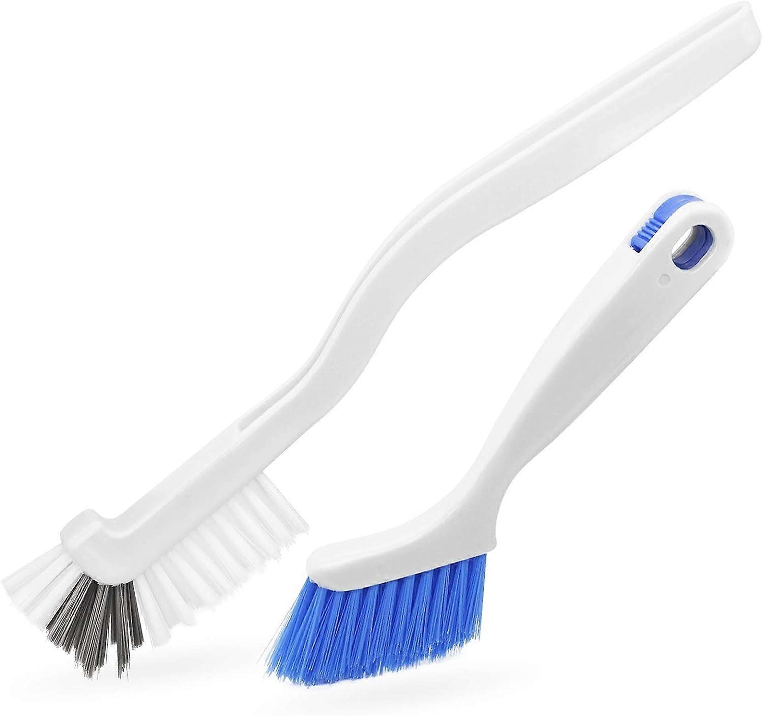 Small Scrub Brush for Cleaning - Bathroom Kitchen Edge Corner Grout Cleaning Brushes